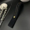 گردنبند آماده تک ستاره