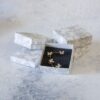 جعبه بدلیجات پایه کوتاه طرح سنگی 8*8 بسته 12 عددی