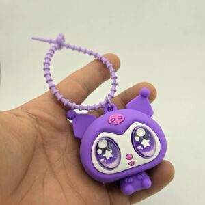 جاکلیدی(چارم بگ) فشاری مدل کرومی