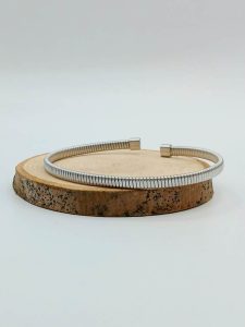 بنگل مدل خاویاری (استیل)