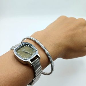 بنگل مدل خاویاری (استیل)
